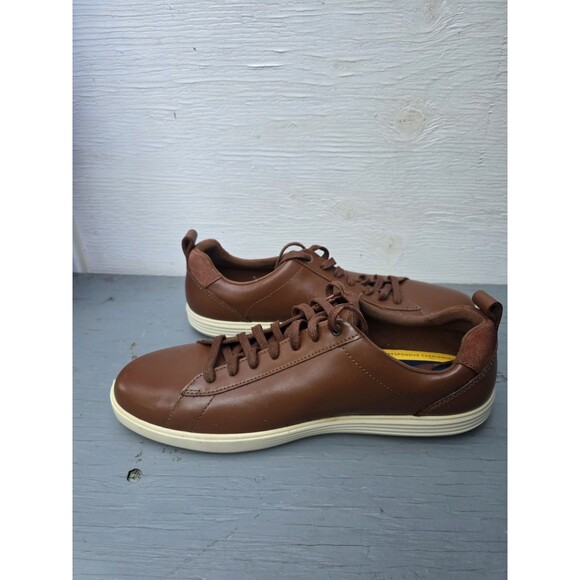Cole Haan Grand Plus Crosscourt C36924 Sneakers Mens Sz 10.5 British Tan Leather main image 9